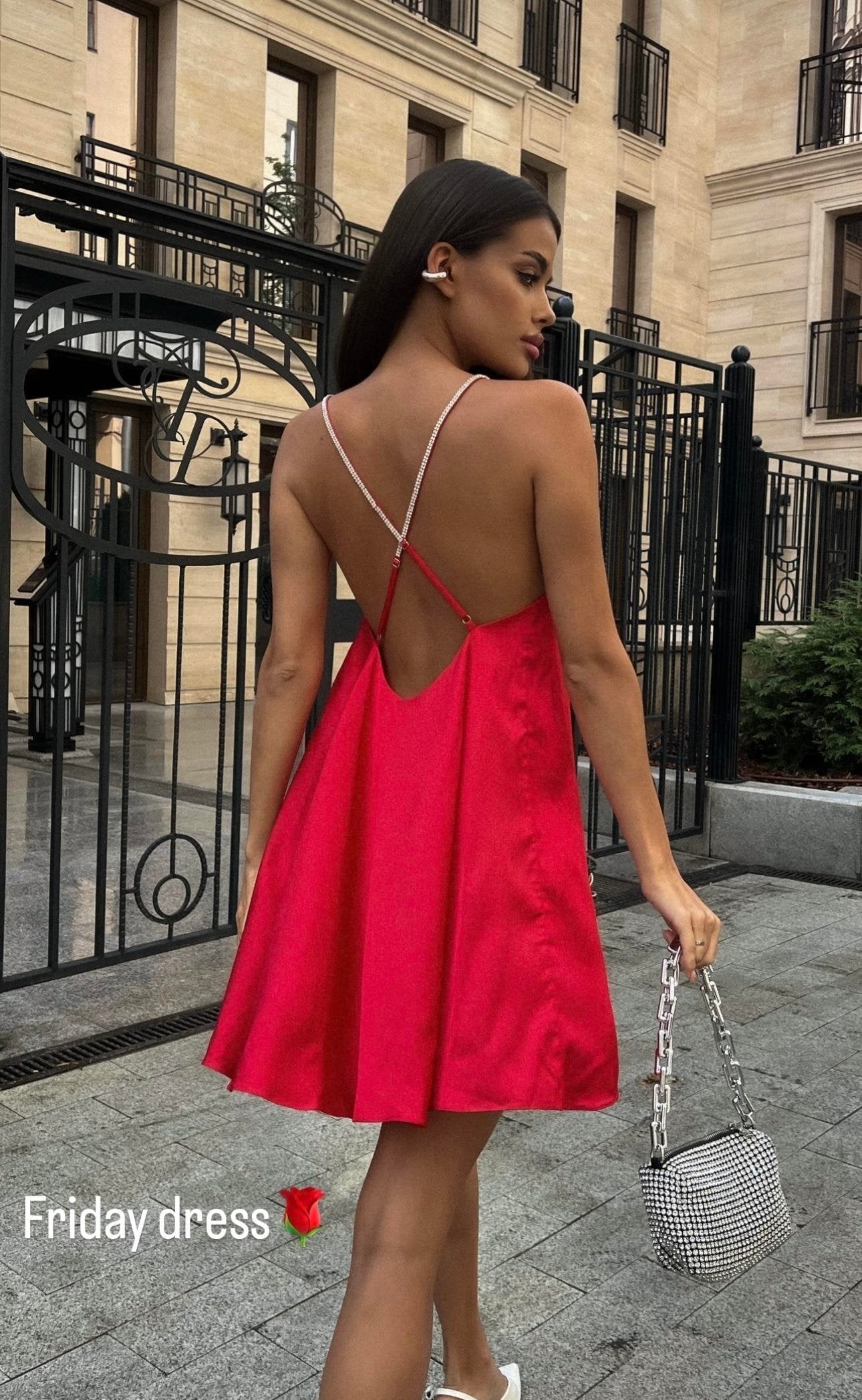 Red Diamond Babydoll