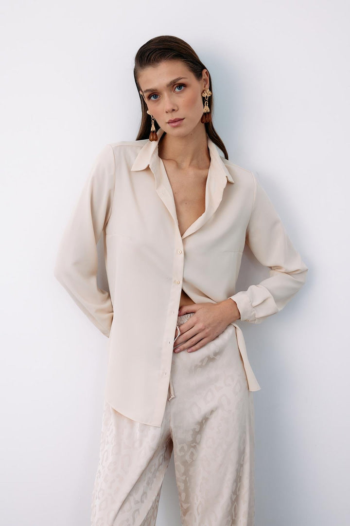 Classic Plain Shirt - Powder Pink