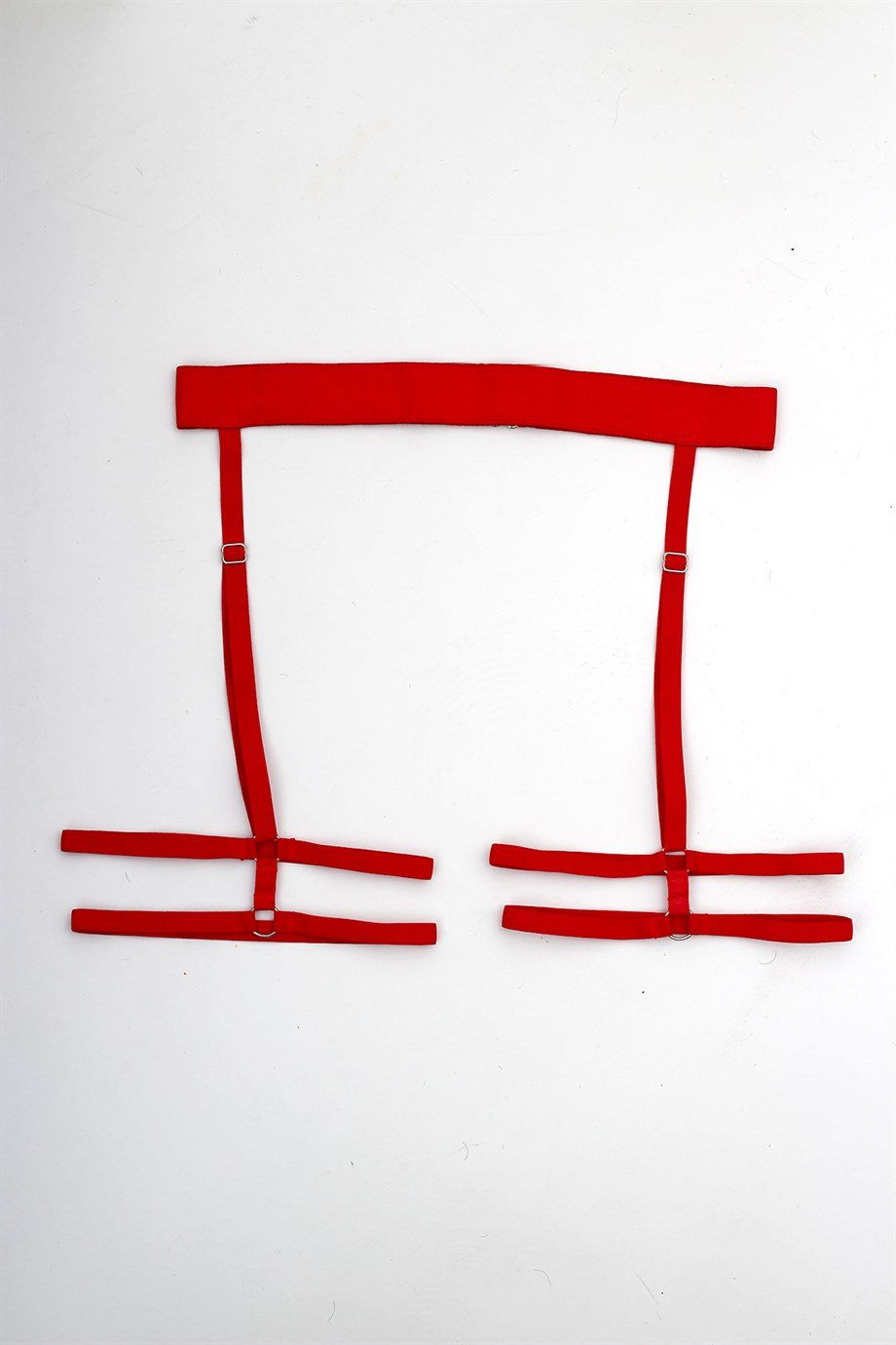 Red Plain Garter Elastic