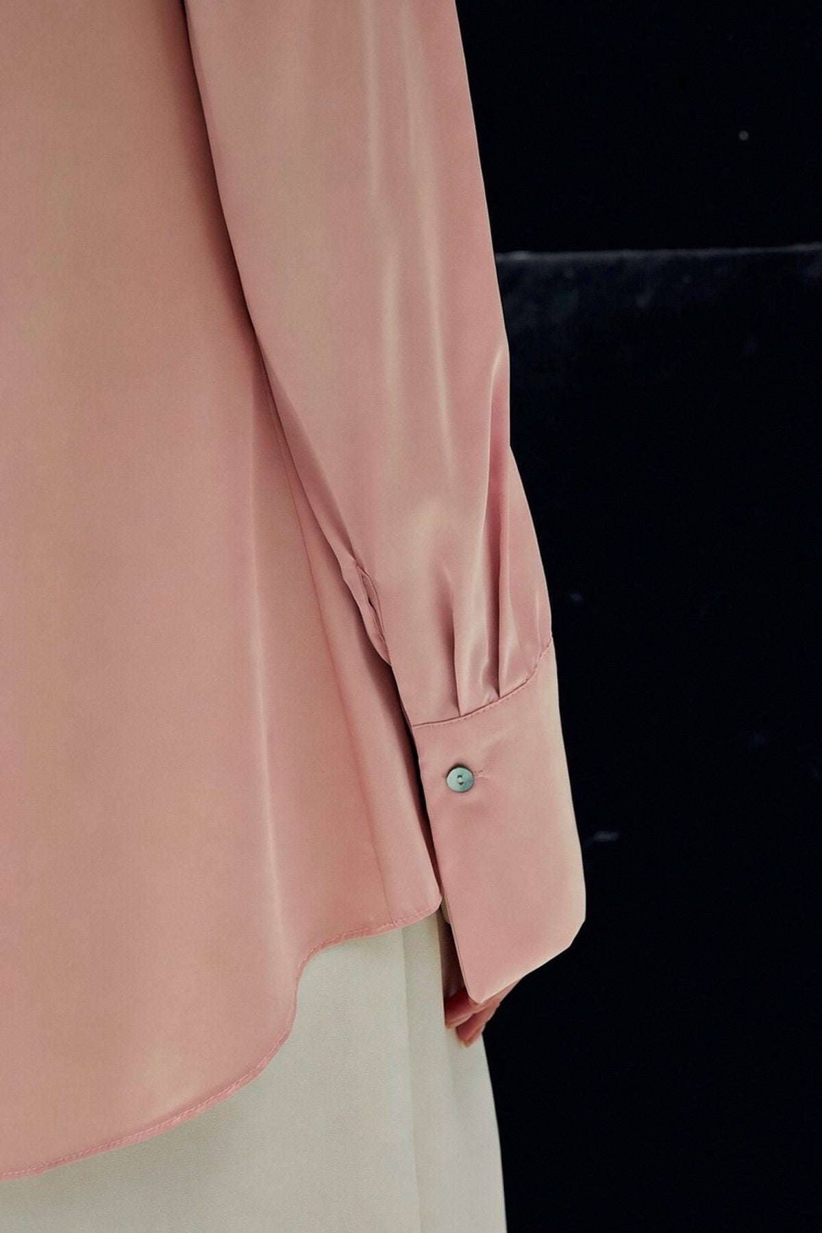 Padded Satin Shirt -